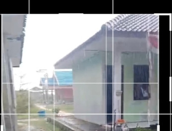 siang hari ini Bonang diguyur hujan