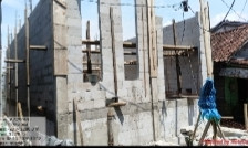 pembangunan baru 50 %