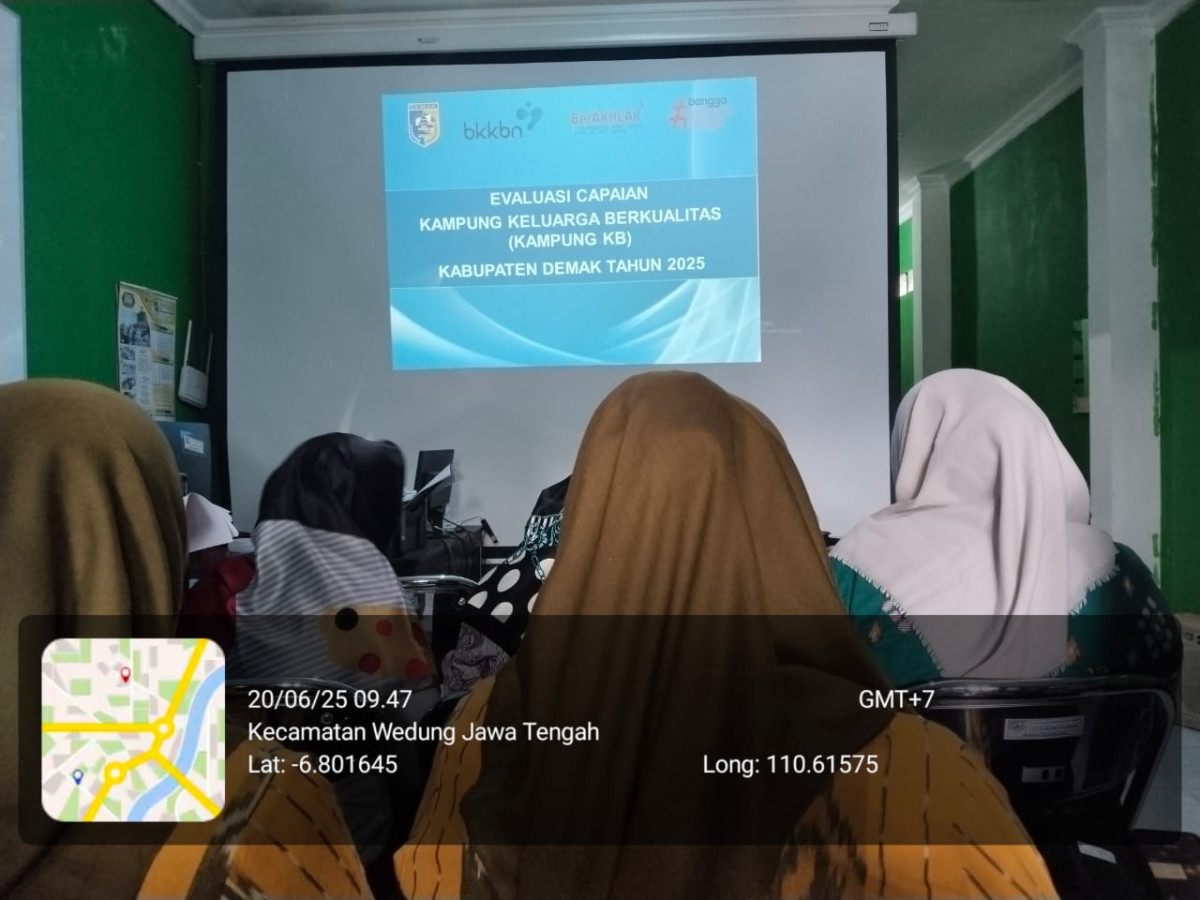 Pembekalan Kelompok Kerja ( POKJA ) Kampung KB