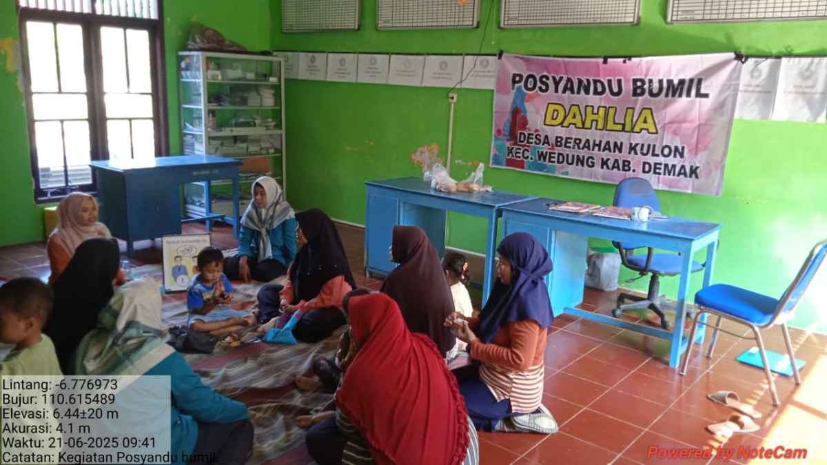 kegiatan posyandu bumil