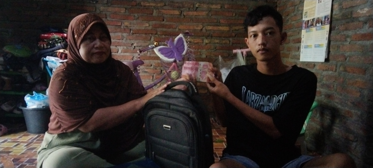 Pemberian bantuan pada anak putus sekolah