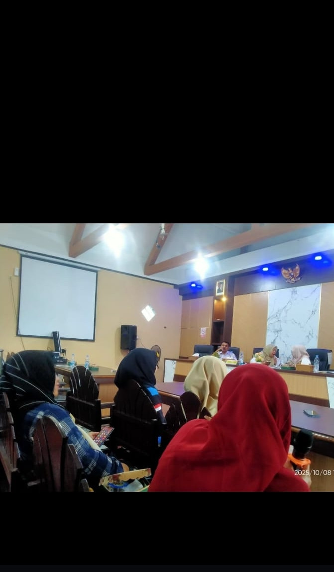 Rapat persiapan kegiatan TCF Road show goes to Deswita Berahan kulon bersama Dinparta