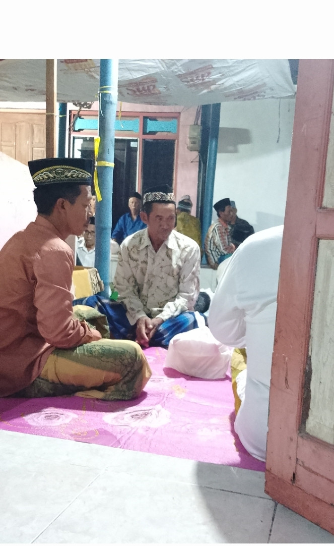 Selamatan memperingati 1 tahun meninggal nya bapak Mulyono