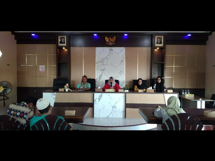 Rapat kelompok tani persiapan mt 1