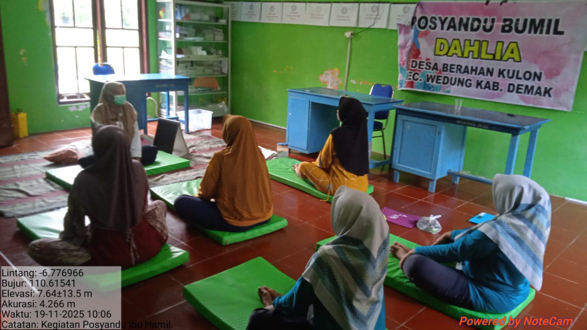 Kegiatan kelas ibu hamil