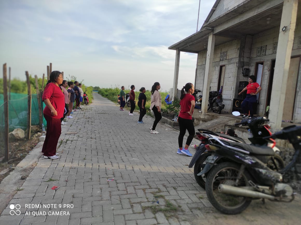 Kegiatan senam sehat