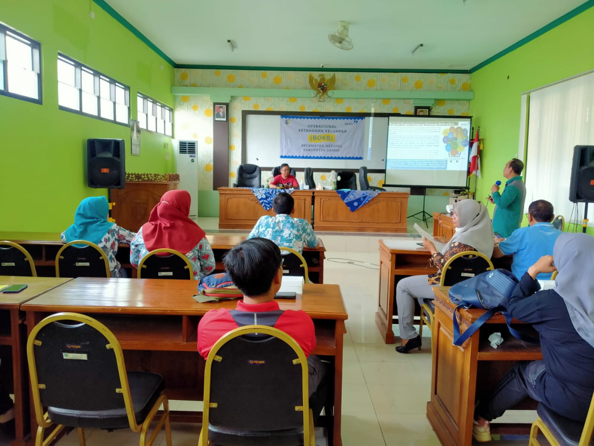 Kegiatan Operasional Ketahanan Keluarga Tingkat Kecamatan Wedung