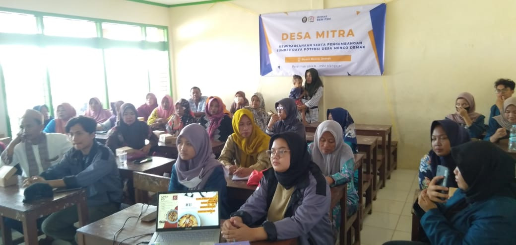 PERTEMUAN DESA MITRA BERAHAN WETAN OLEH MAHASISWA UNDIP