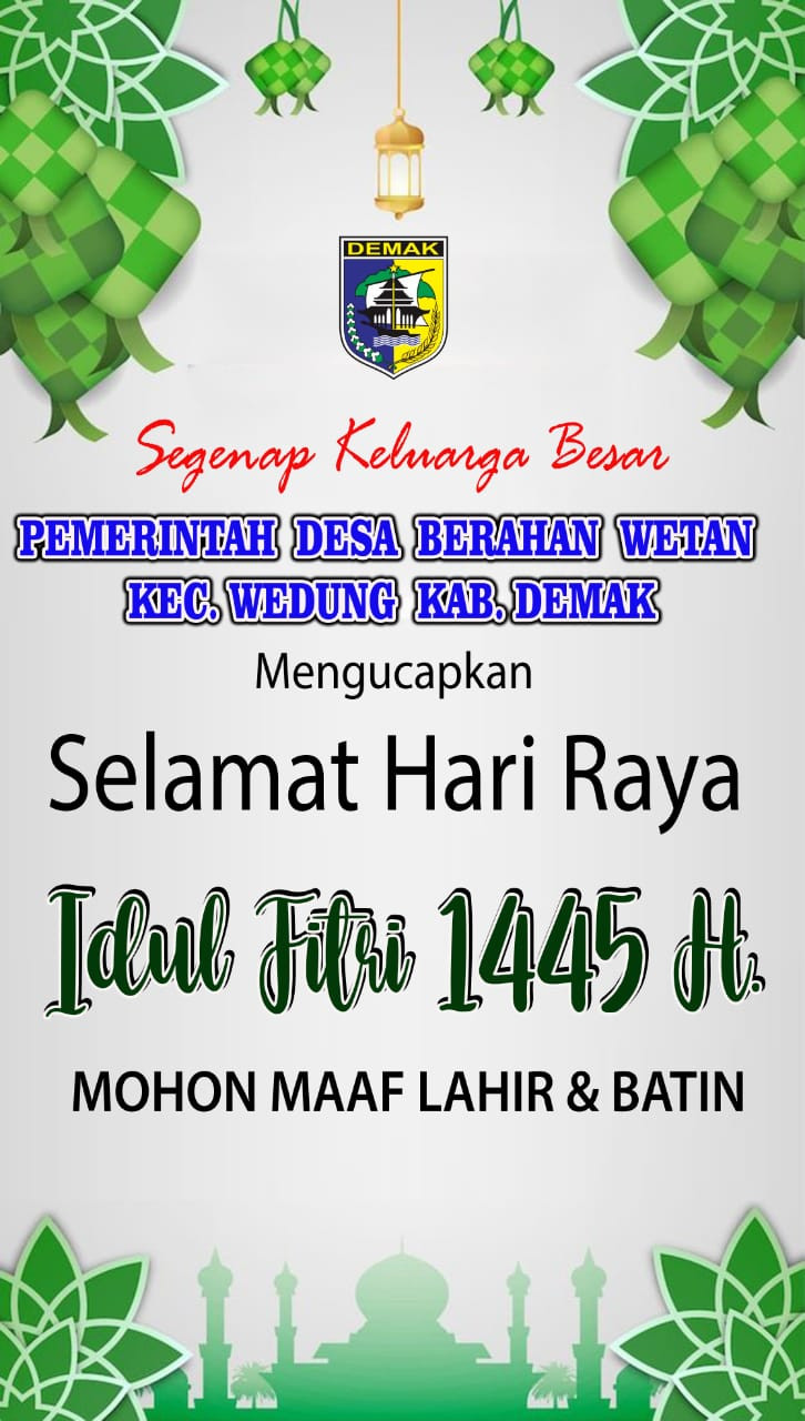 Pemdes Bertahan Wetan - Hari Raya Idul Fitri 1445 H