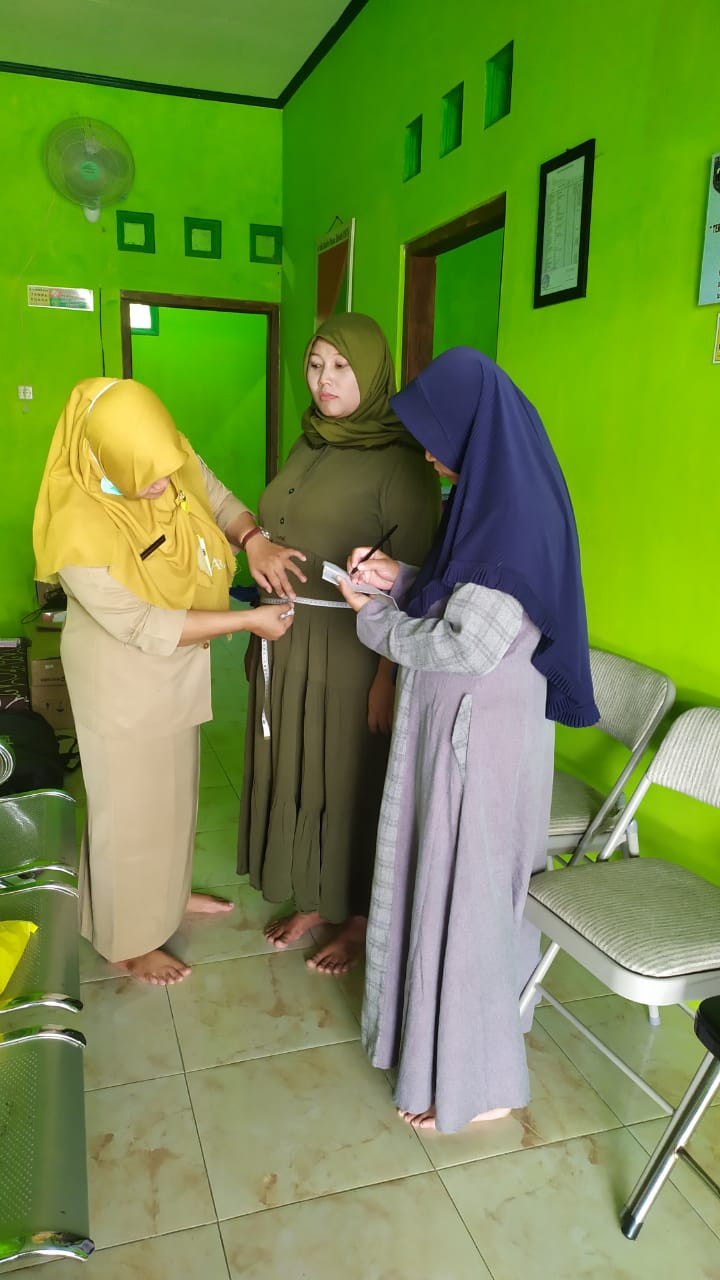 Pemeriksaan ibu hamil oleh TPK