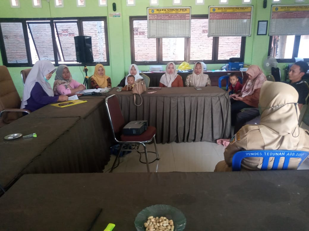 Pengarahan Oleh Pendamping yang di hadiri oleh TPK