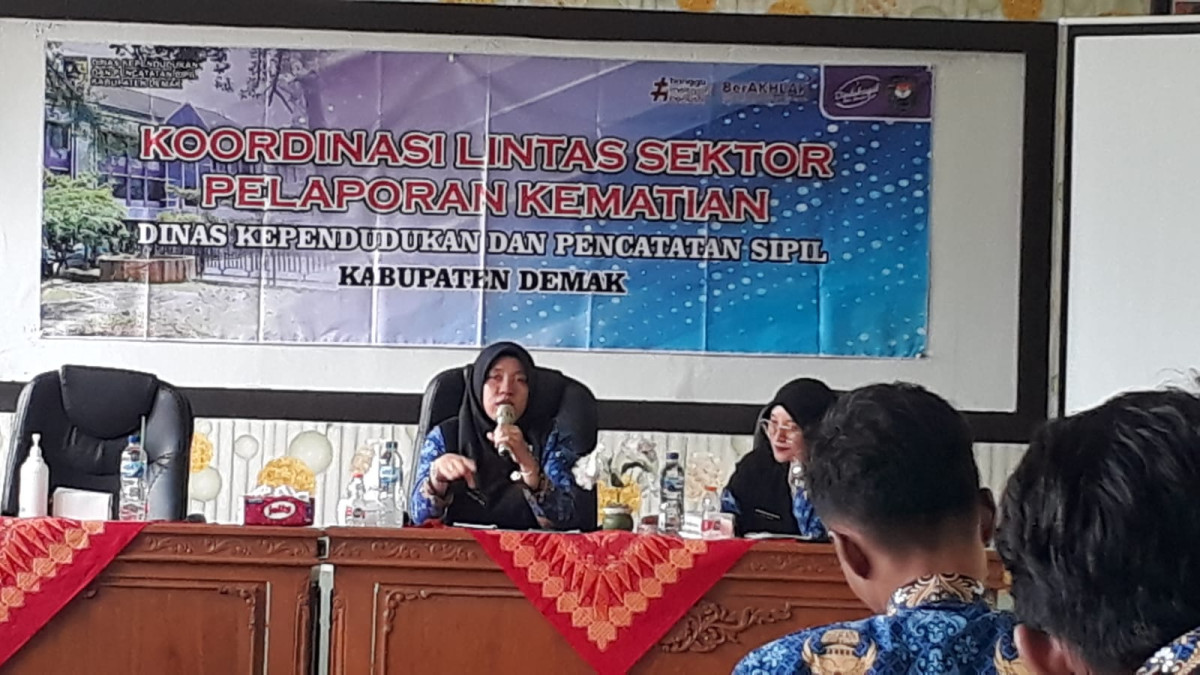 Sosialisasi Pelaporan Kematian dari DUKCAPIL