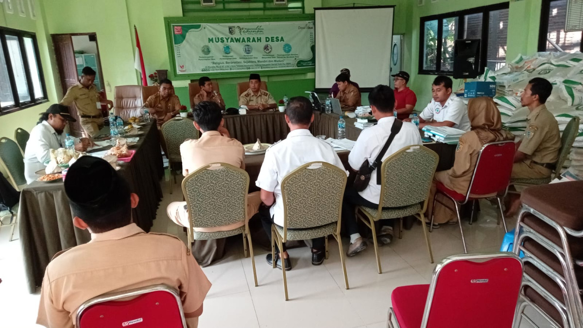 MONEV ADD dan DD desa Tedunan