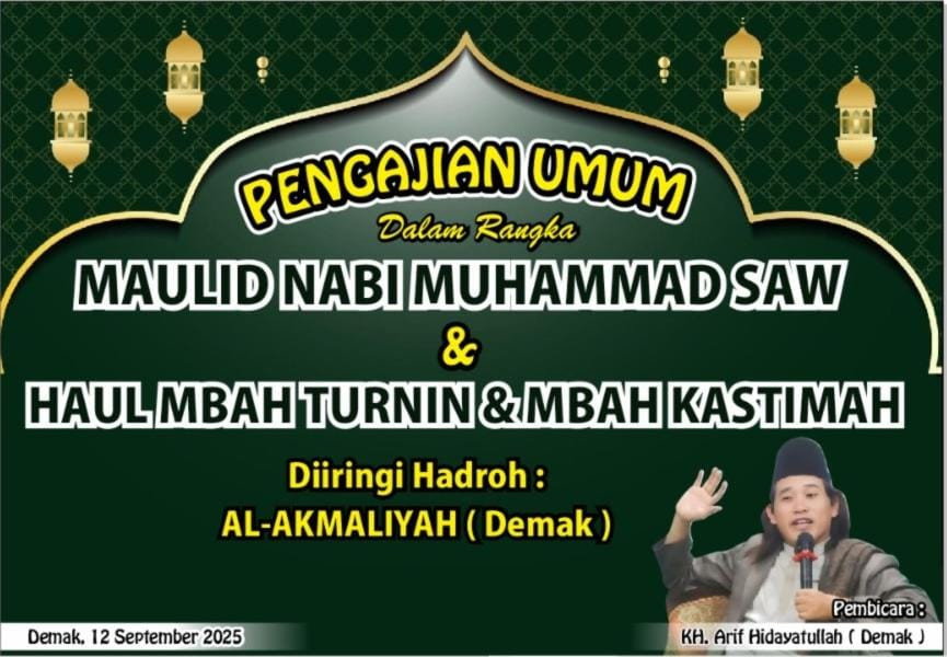 Pengaosan Maulid Nabi Muhammad Saw