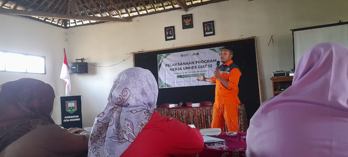 Pelaksanaan Program DESTANA(Desa Tanggal Bencana) oleh KKN UNNES