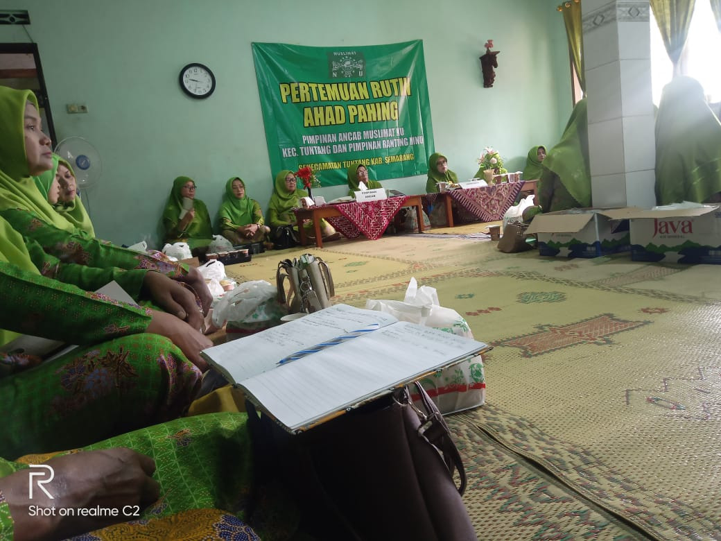 Pertemuan Rutin Ahad Pahing Ancab Muslimat NU
