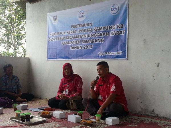 Pertemuan Kelompok Kerja (Pokja) Kampung KB Manggar Lestari Indrokilo