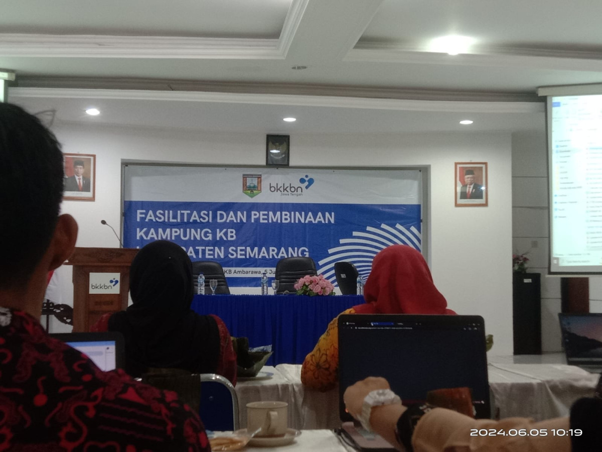 FASILITASI DAN PEMBINAAN KAMPUNG KB KABUPATEN SEMARANG