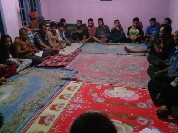 Dokumentasi kegiatan PIK Remaja Dusun Sapen tanggal 18 April 2019