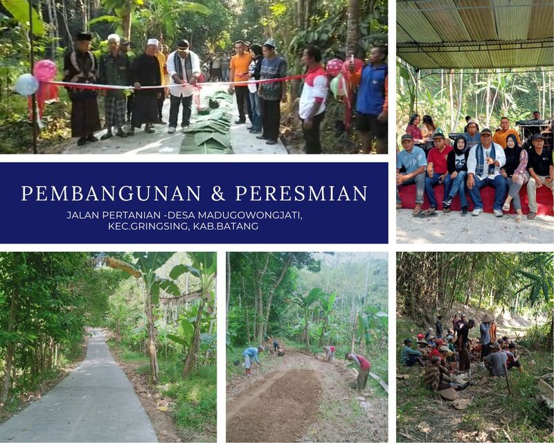 Pembangunan & Peresmian Jalan Pertanian