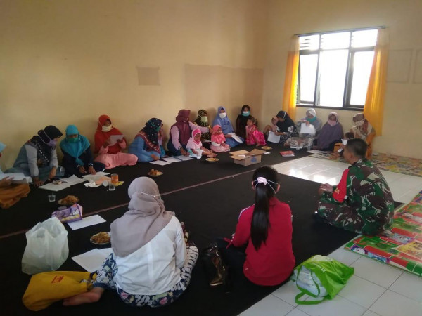 Penyampaian Materi dari PKB Kec Kajen