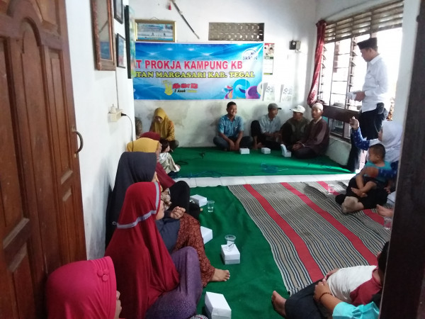 Rapat pokja kampung KB kalilumping