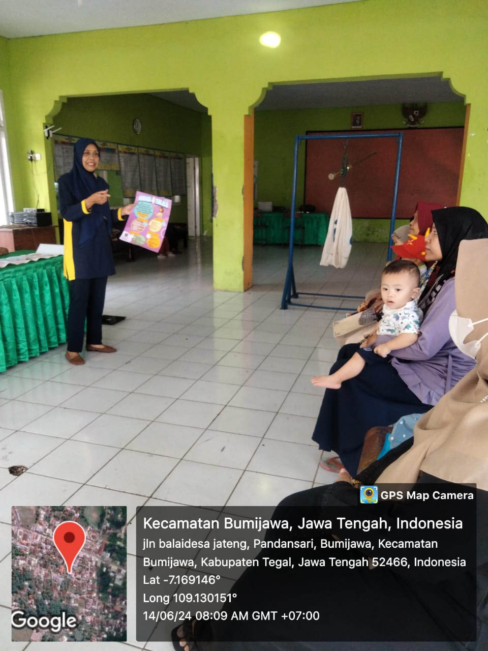 Pertemuan Ketahanan Keluarga Berbasis Kelompok Kegiatan (POKTAN) Desa Bumijawa