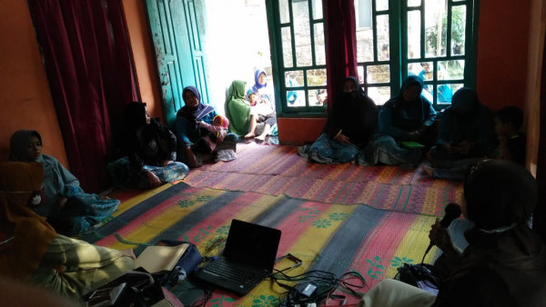 Pertemuan BKB di kampung KB Berkah Mandiri Desa Gunung Jati Kec.Bojong Kab.Tegal