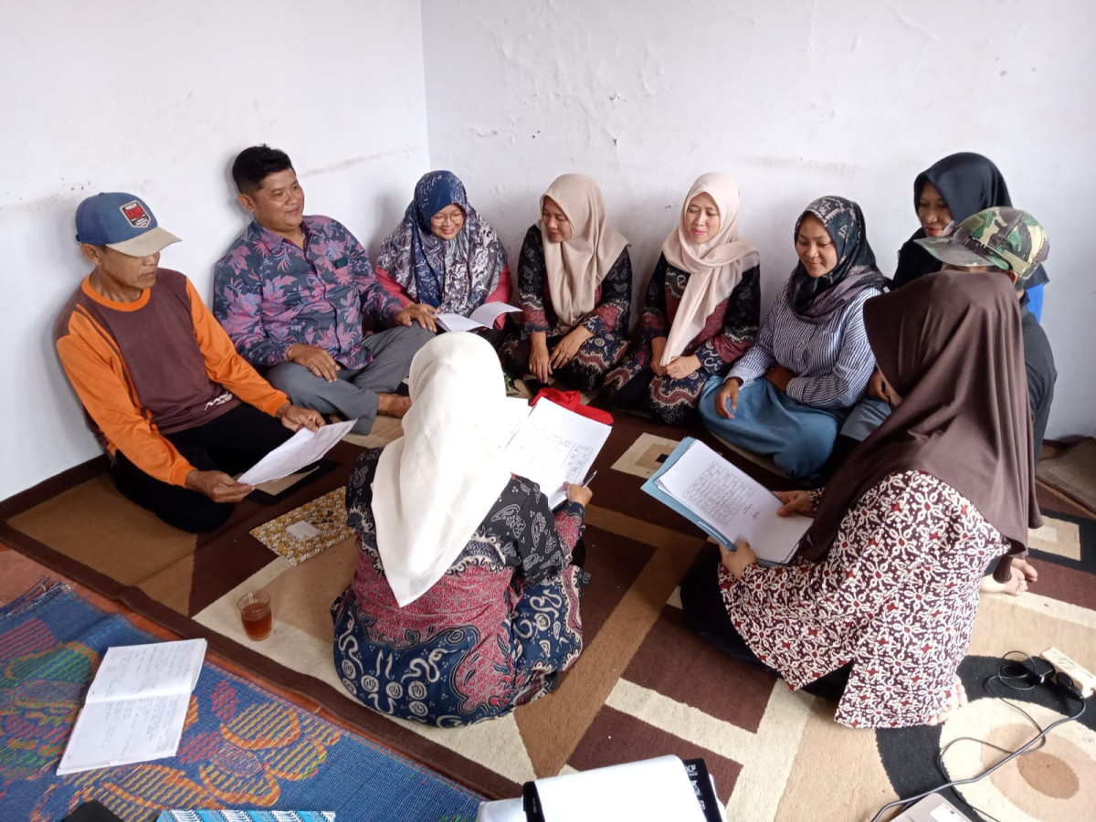 Rapat Pokja Kampung KB Rumai bulan Juni 2024