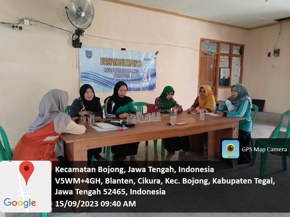 Rapat Pokja Kampung KB Mitra Mandiri  Bulan September