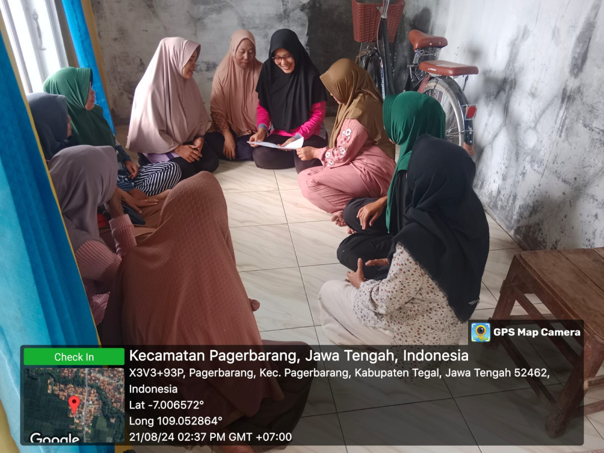 PERTEMUAN POKJA DI KAMPUNG KB