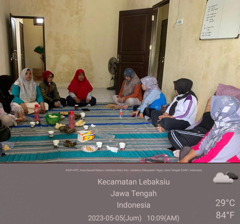 pertemuan pokja kampung kb desa lebaksiu lor