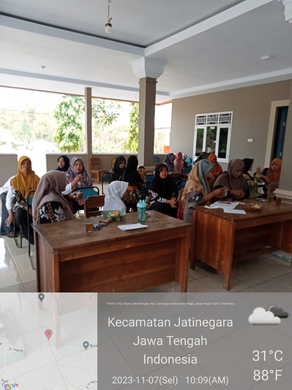 Pembinaan pengurus Kampung KB terkait kesertaan KB MKJP di Desa Dukuhbangsa