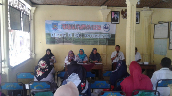 Forum Musyawarah Tingkat Desa di Kampung KB