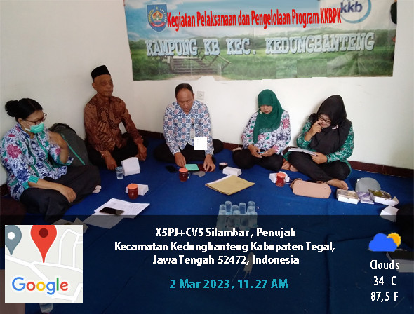 Kegiatan Operasional Pelaksanaan dan Pengelolaan Program KKBPK di Kampung KB Desa Penujah