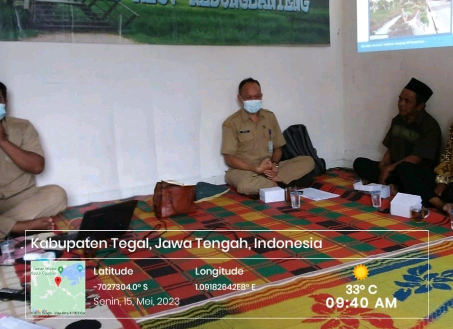 pembinaan dari Koordinator Penyuluh KB Kec. kedungbanteng