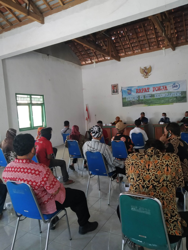 Rapat pokja kb kedungbanteng