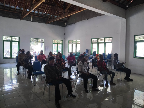 Rapat pokja kedungbanten saat new normal