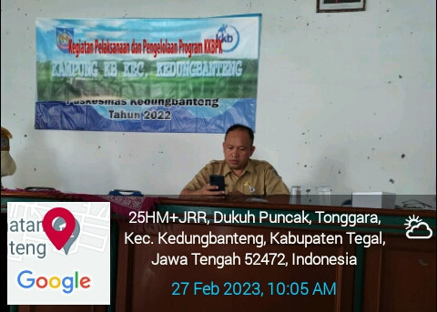 Kegiatan Operasional Pelaksanaan dan Pengelolaan Program KKBPK di Kampung KB Desa Kedungbanteng