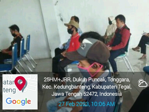 Pengurus Pokja Kampung KB Desa Kedungbanteng