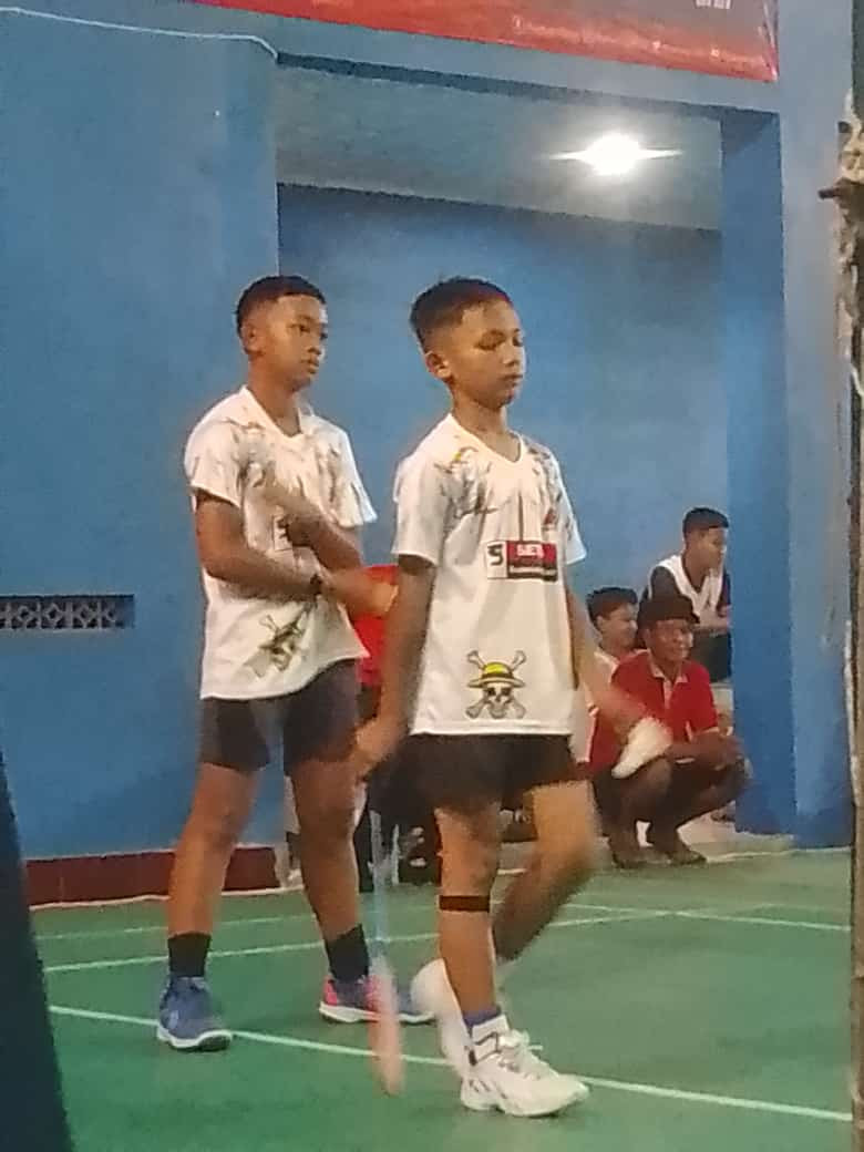 perwakilan dr kampung kb. badminton di brebes