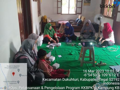 Rapat Pokja Kampung KB (Operasional Pelaksanaan dan Pengelolaan Program KKBPK di Kampung KB)