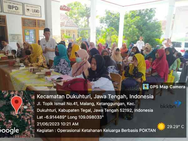 Operasional Ketahanan Keluarga Berbasis Poktan