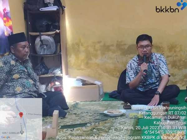 Rapat Pokja Kampung KB (Operasional Pelaksanaan dan Pengelolaan Program KKBPK di Kampung KB)