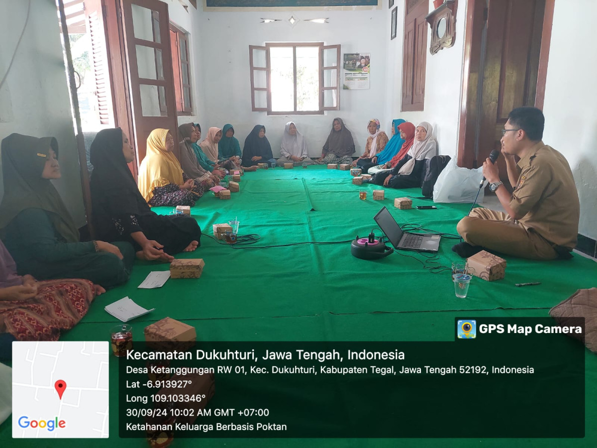 Operasional Ketahanan Keluarga Berbasis Poktan (BKL)