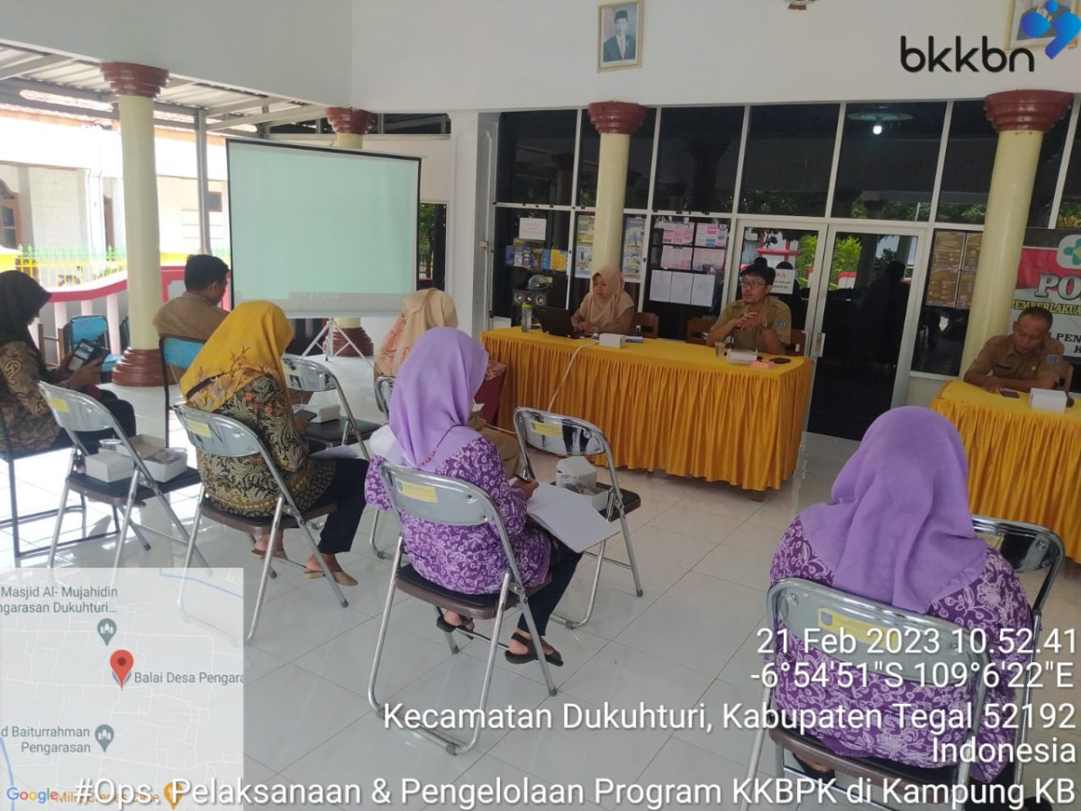 Penyusunan Rencana Kegiatan Masyarakat Kampung KB Berkah Rezeki Desa Pengarasan