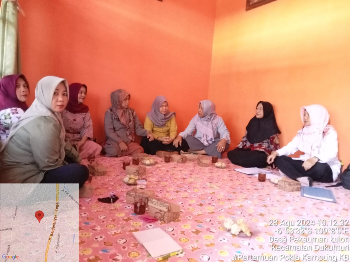 Rapat pokja kampung KB