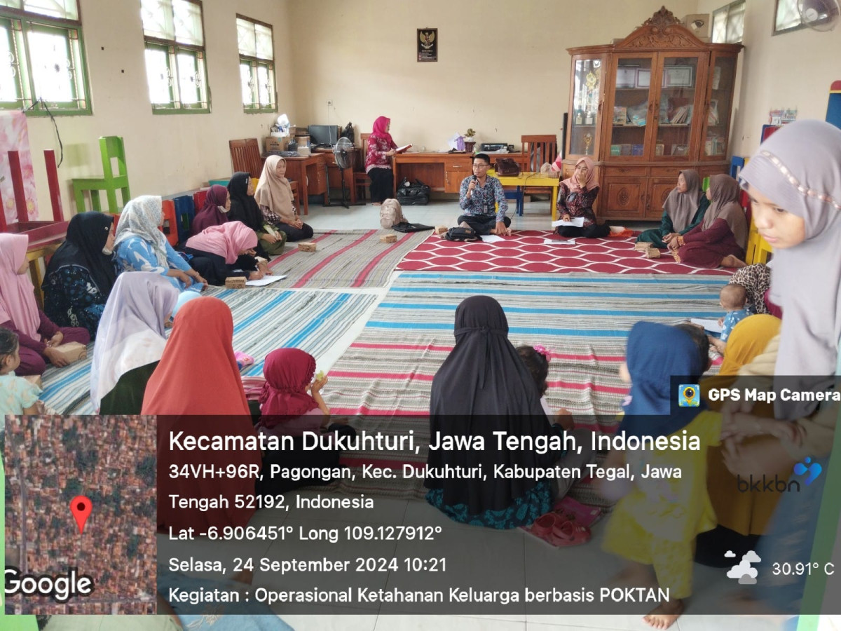 Pertemuan ketahanan keluarga berbasis poktan (BKL)