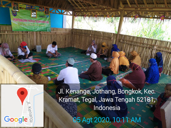 Rapat Pokja Kampung KB Kamboja Desa Bongkok