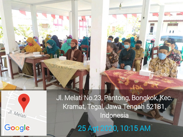 Peserta MusDes Kampung KB Kamboja Desa Bongkok Bulan Agustus